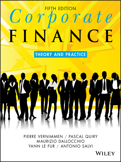 Title details for Corporate Finance by Pierre Vernimmen - Available